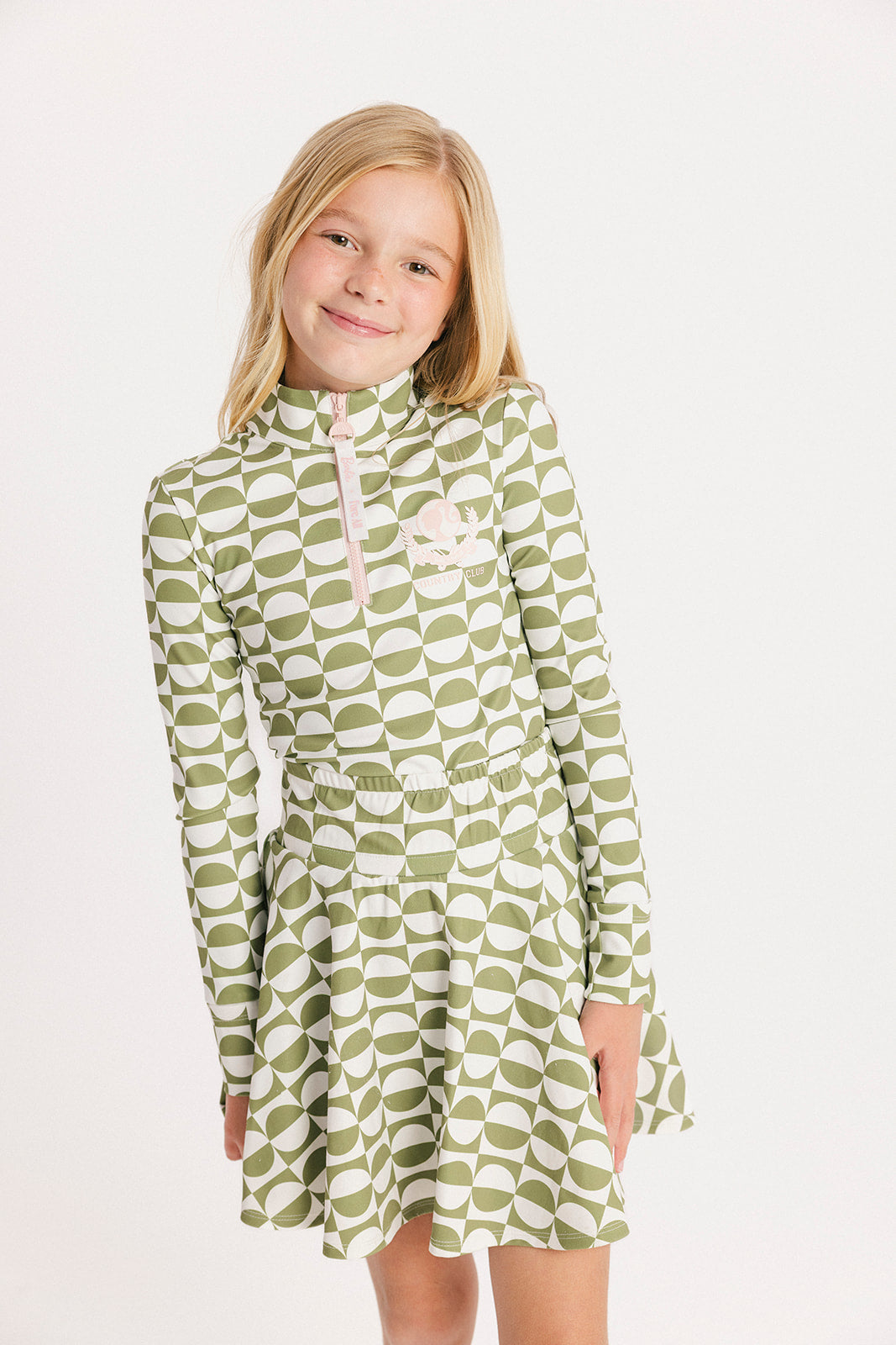 Youth Bea Base - Putting Green/White Retro