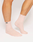 Reef Ruffle Sock - Pink