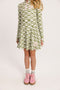 Youth Sasha Skirt - Putting Green/White Retro