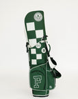 University Golf Bag - Green/White Patches