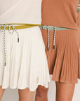 Coastal Skirt - Saddle