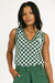 GREEN CHECKERED