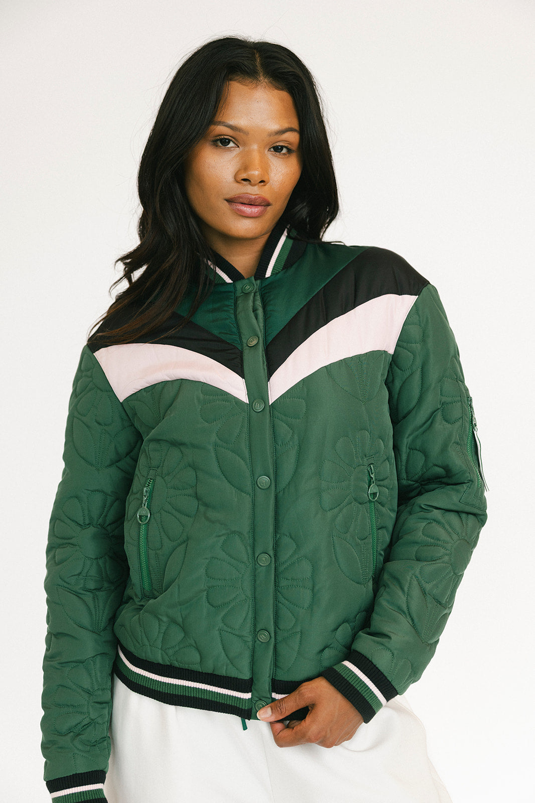 Blooming Bomber - Green - XS