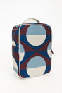 Colorful geometric-patterned Fore All shoe bag on a white background