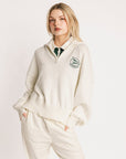 Nautical Quarter Zip - Sugar