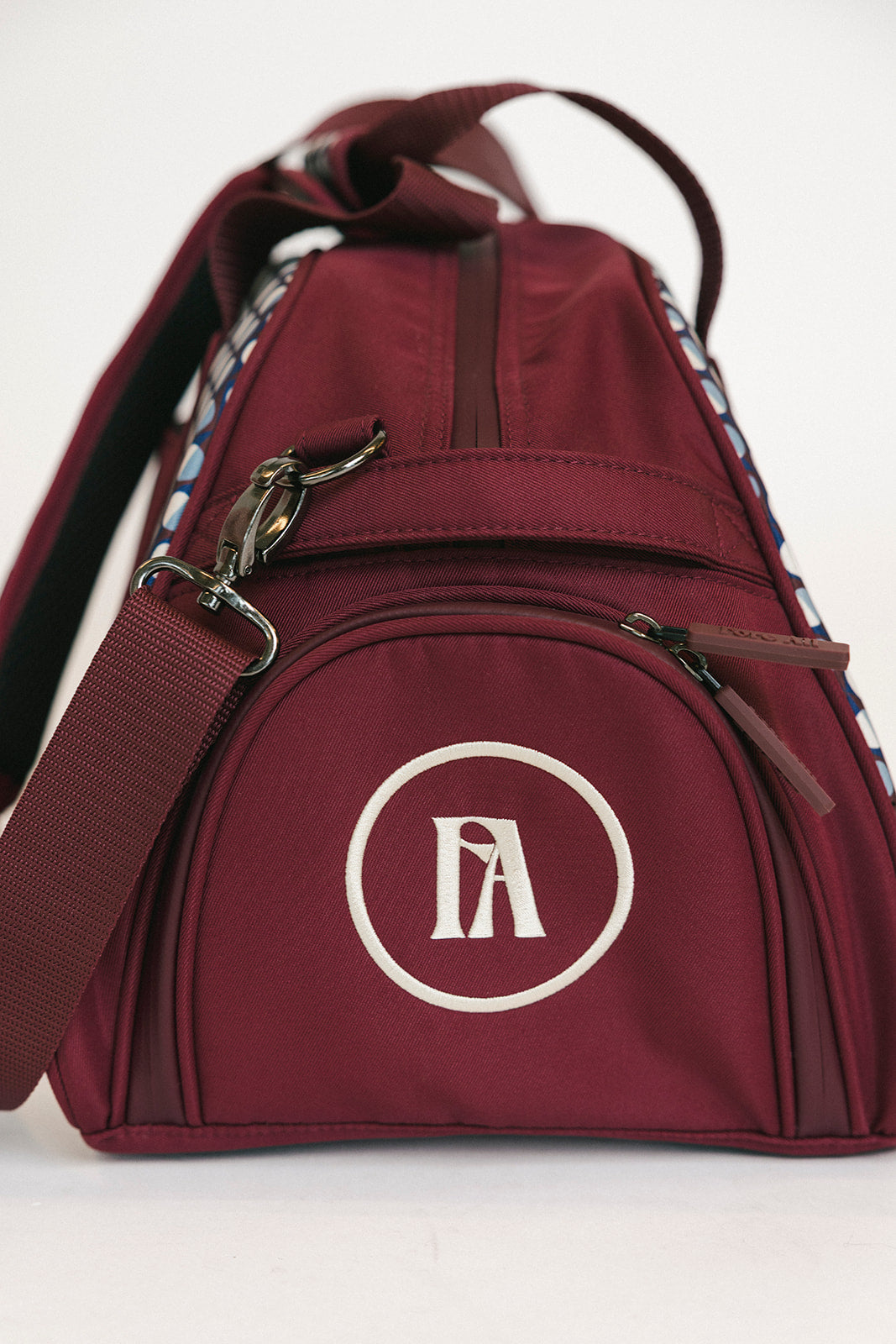 Boston Bag - Merlot Retro – foreall.com