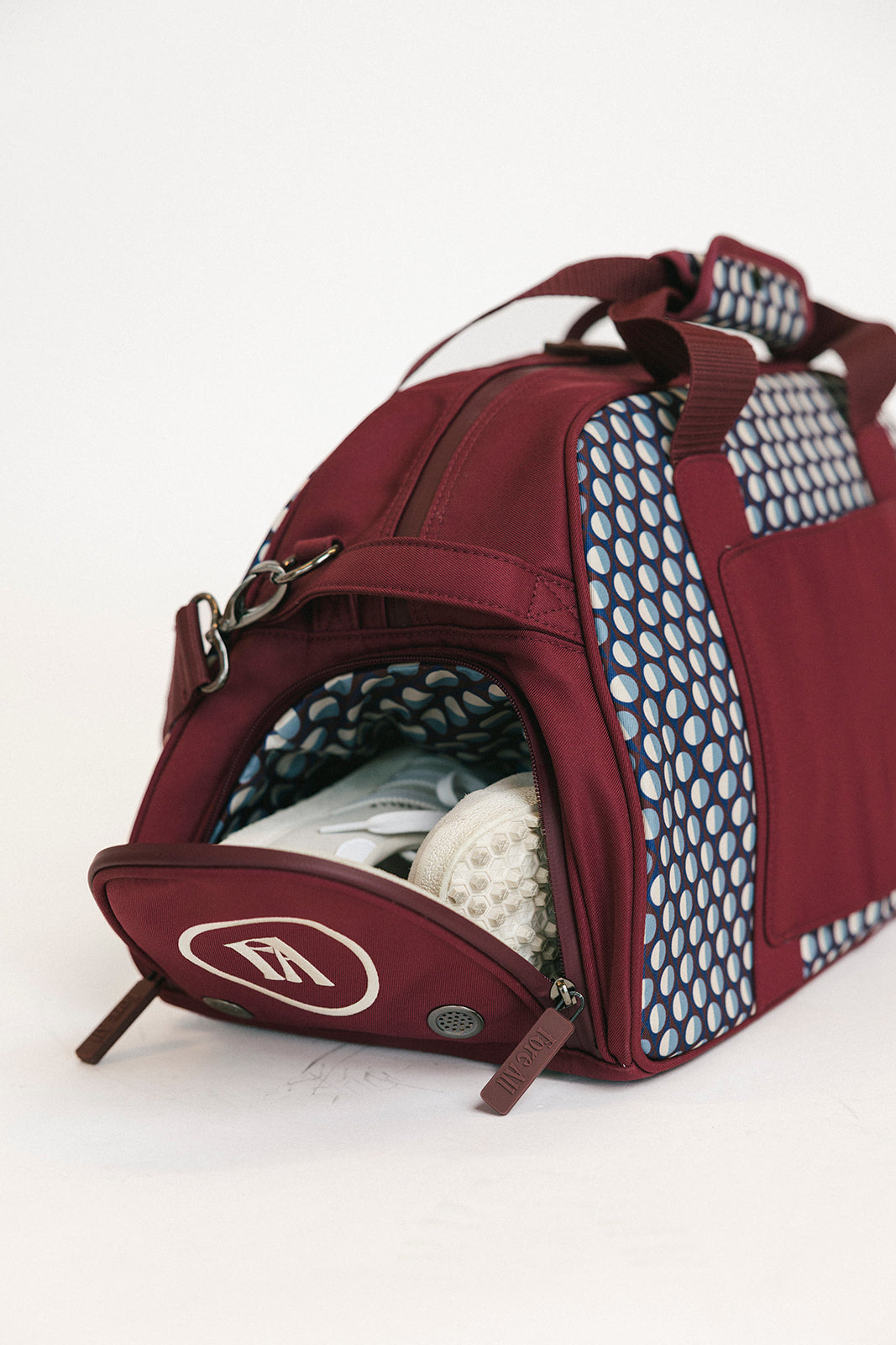 Boston Bag - Merlot Retro – foreall.com