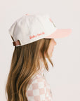 Golfie Barbie Hat - Pink/White