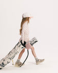 Golfie Barbie Hat - Pink/White