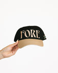Fore Hat - Black/Sand