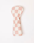 Fairway Headcover - Pink Checkered