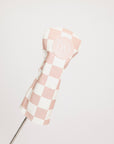 Fairway Headcover - Pink Checkered