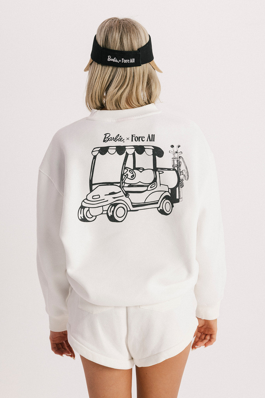 Country Club Crewneck - White – foreall.com
