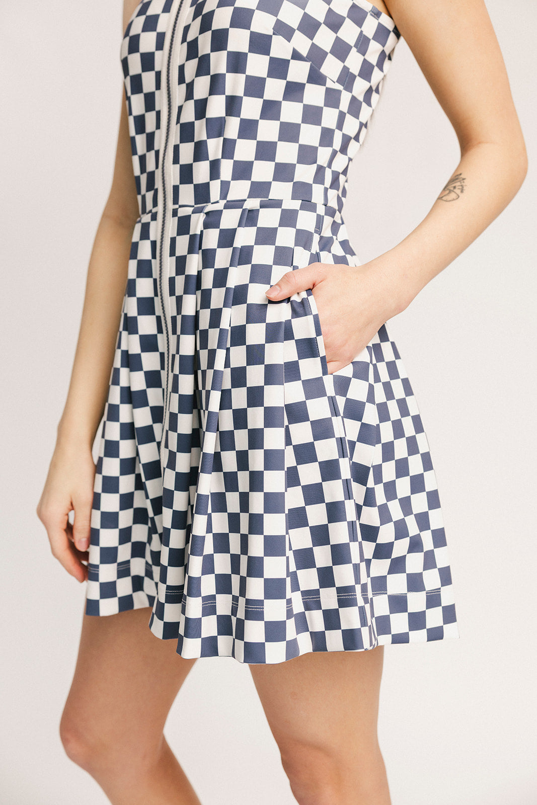 blue white checkered dress Gingham Summer for Women, Blue and Sundress, Dress, Party Dress, Cocktail Dress, Bodycon Dress, Gift for Her The white ruffles make the dress a garden party dream Trendy Light Blue Gingham Tiered
