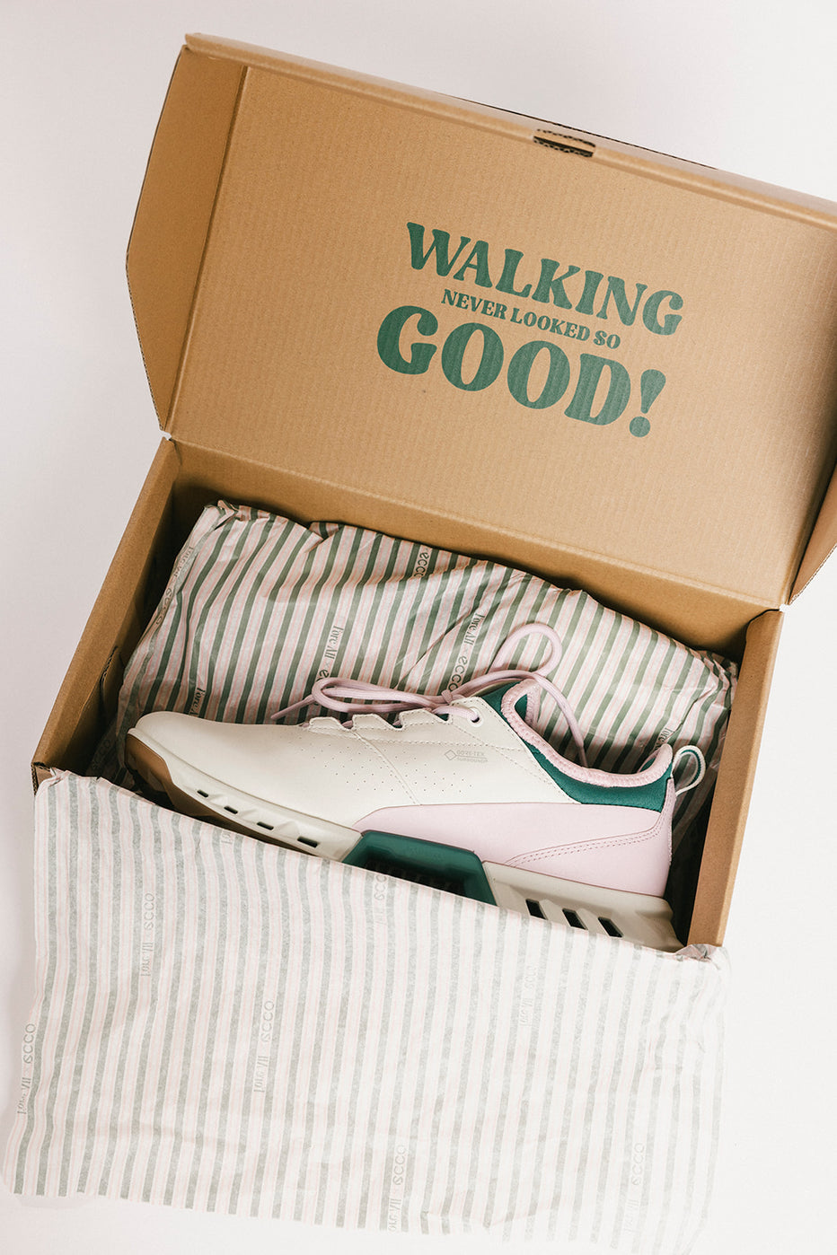 Ecco X Fore All W Golf Biom C4 - White – foreall.com