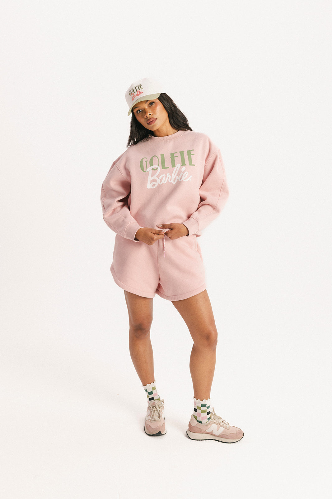 Golfie Barbie Crewneck - Pink