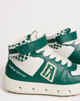 Ecco X Fore All W Golf Street 720 - White/Green Checkered