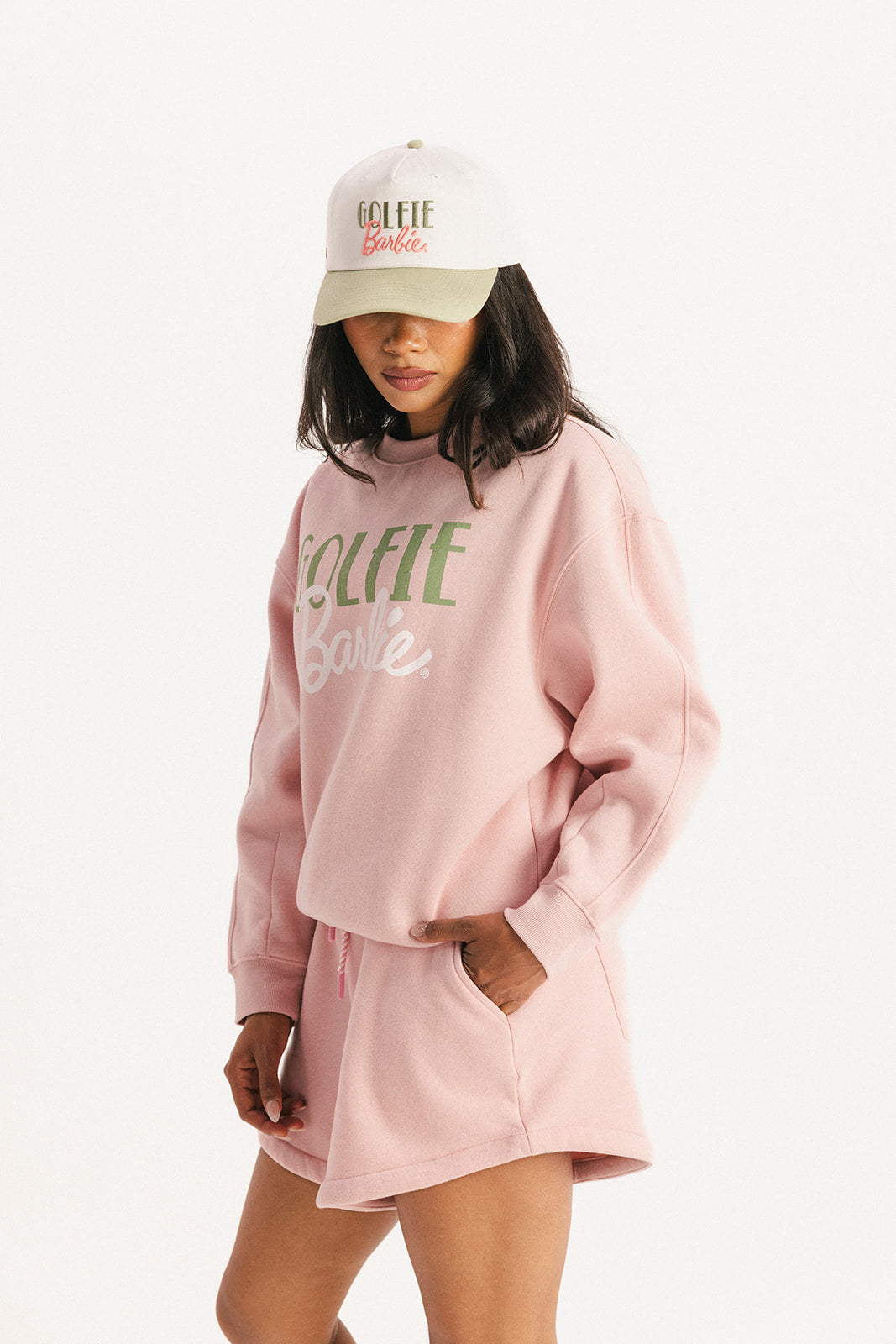 Golfie Barbie Crewneck - Pink