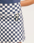George Skirt - Indigo/White Checkered