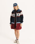 Caitlin Warm-up Jacket - Midnight