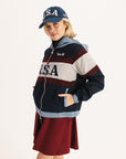 Caitlin Warm-up Jacket - Midnight