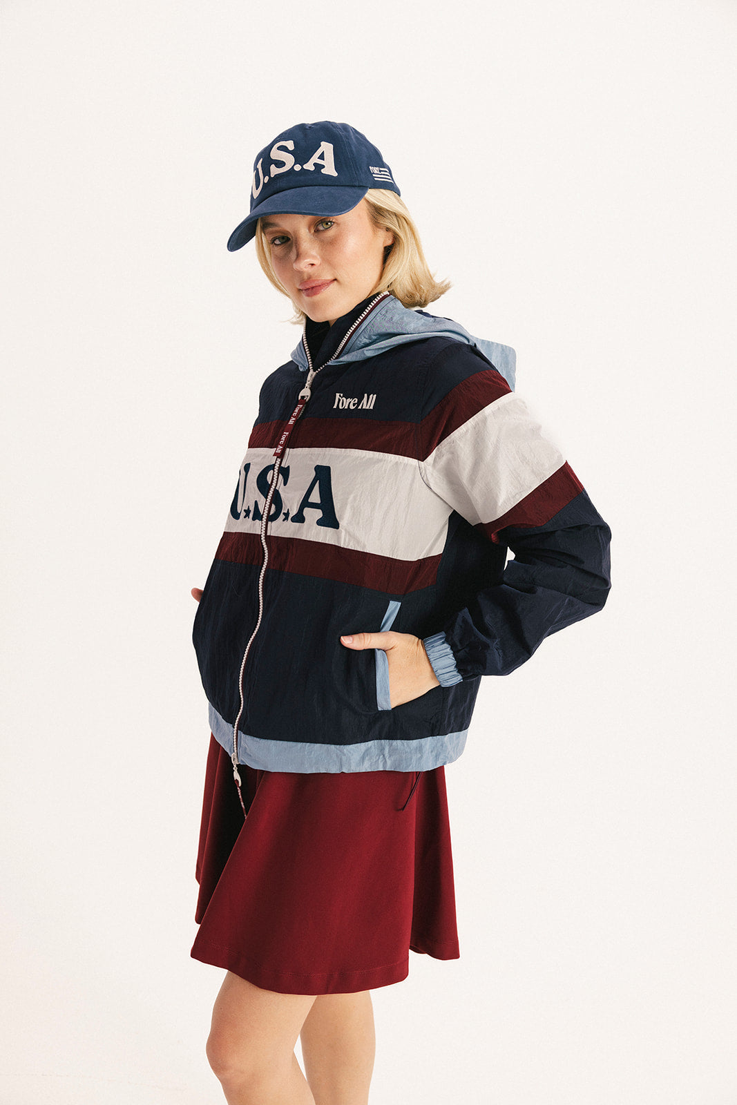 Caitlin Warm-up Jacket - Midnight