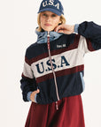 Caitlin Warm-up Jacket - Midnight