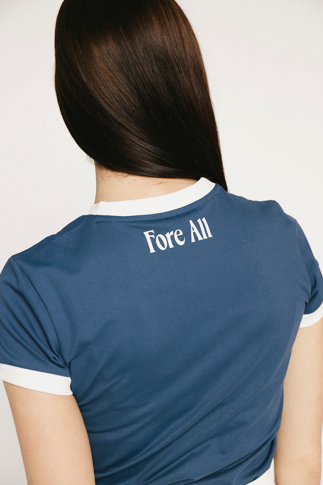 Ringer Tee - Girls Is Players Too Indigo