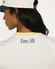 Ringer Tee - Girls Is Players Too White
