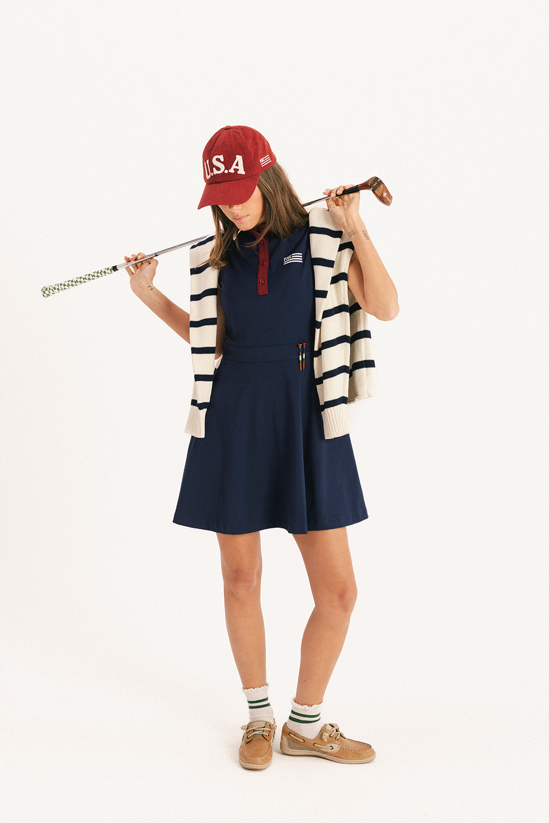Usa Hat - Wine