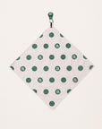 Magnet Golf Towel - Green/White Pok-A-Dot