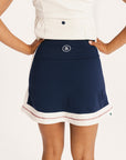 Stripe George Skirt - Midnight/Heritage