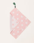 Magnet Golf Towel - Pink/White Polka Dot