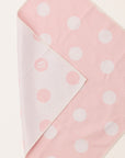 Magnet Golf Towel - Pink/White Polka Dot