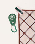 Magnet Golf Towel - Clay Paddocks/Bourbon