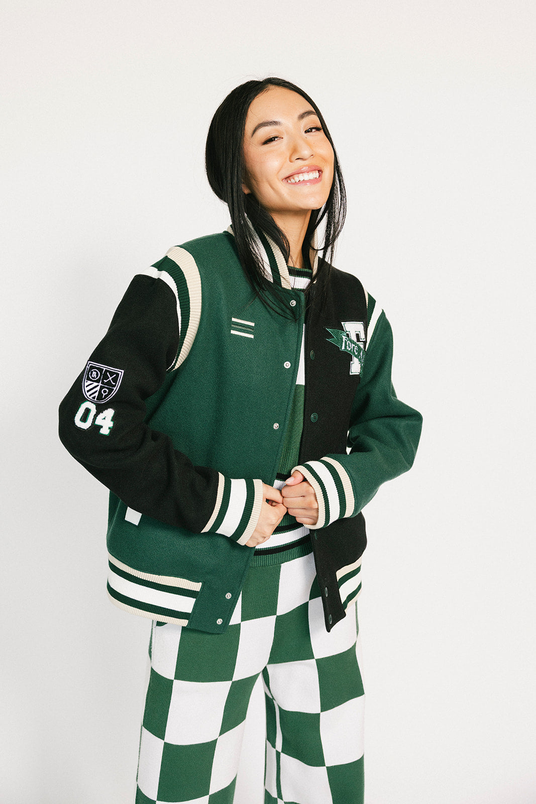 Captains Jacket - Green/Black – foreall.com