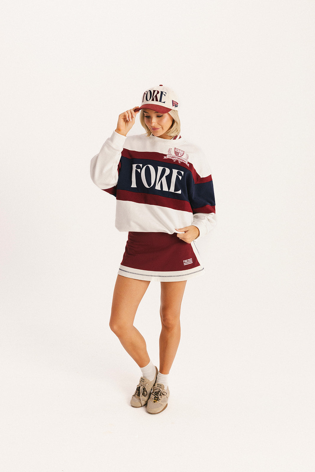 Fore Crewneck - Heritage/Midnight