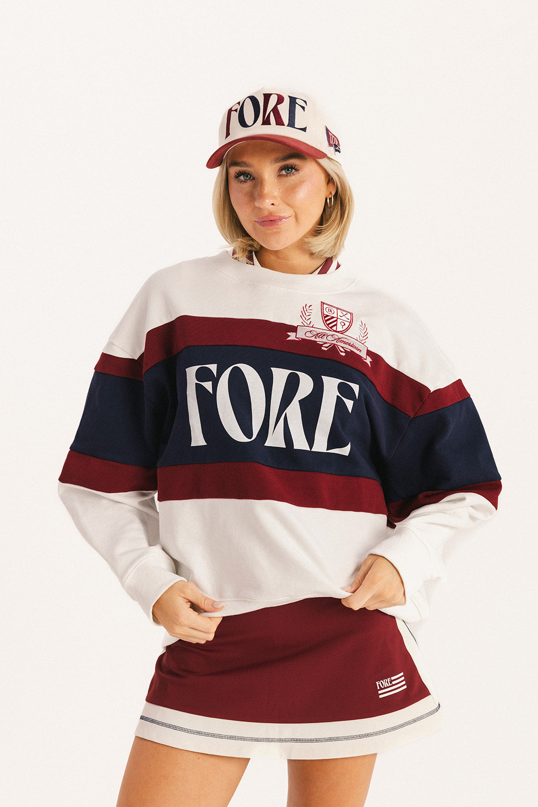 Fore Crewneck - Heritage/Midnight
