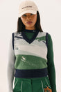 POWDER SWEATER VEST - RIVER