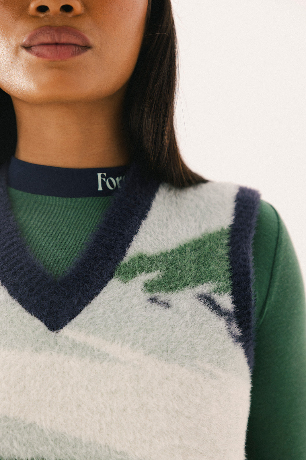 Powder Sweater Vest - River