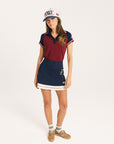 Stripe George Skirt - Midnight/Heritage