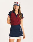 Stripe George Skirt - Midnight/Heritage