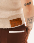 Powder Sweater Vest - Clay