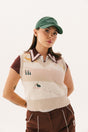 POWDER SWEATER VEST - CLAY