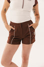 GOLFER SHORTS - BOURBON