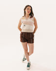 Powder Sweater Vest - Clay