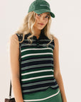 Abigail Polo - River Stripes