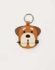 Brave Dog Bag Charm - Bourbon
