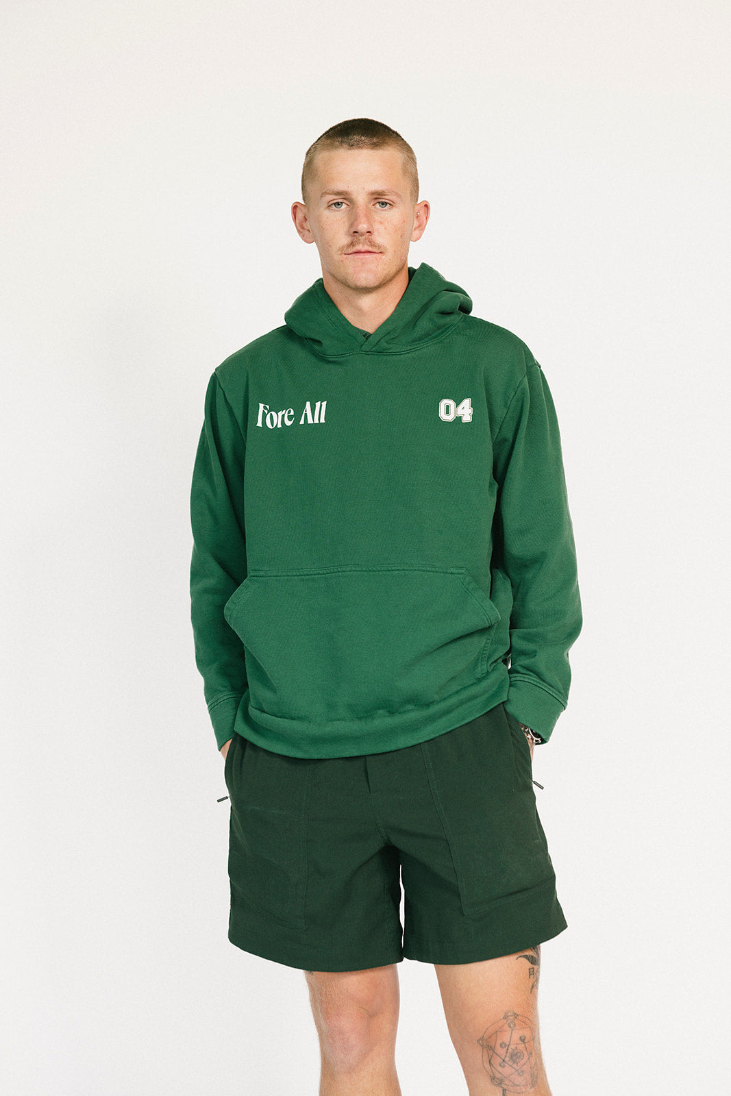 Global Hoodie - Green – foreall.com