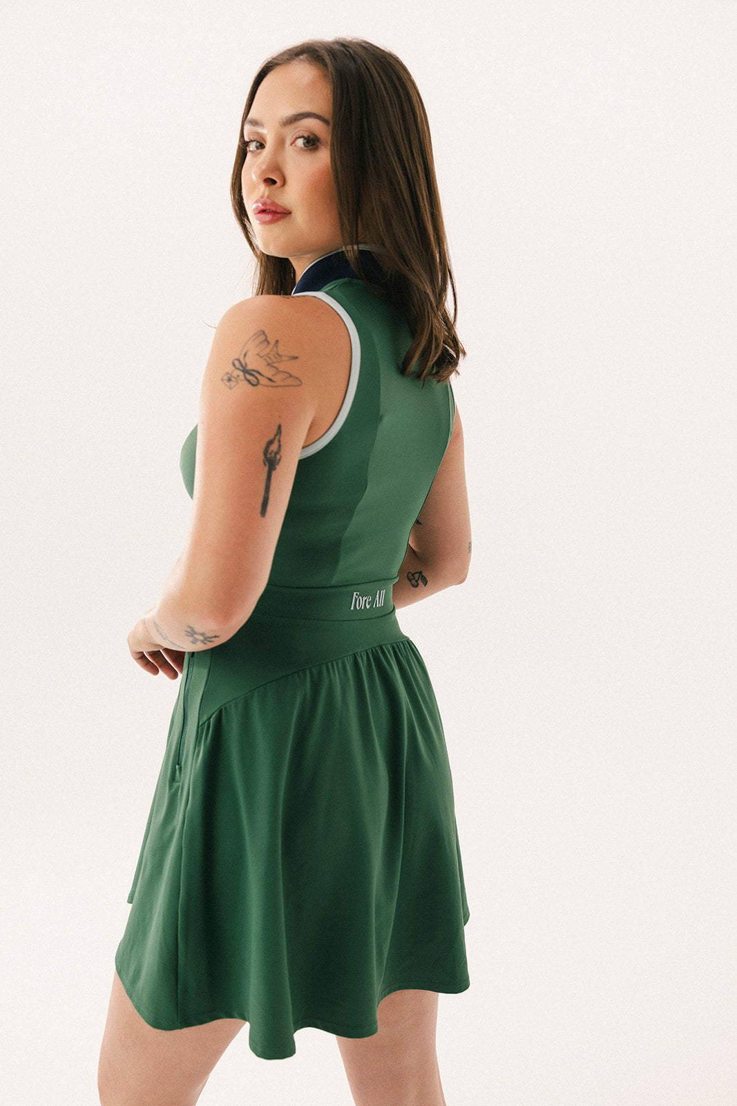 Georgia Dress - Green